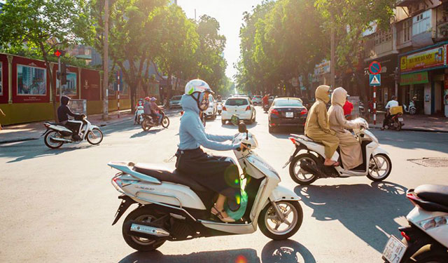 The weather is becoming hotter in Viet Nam