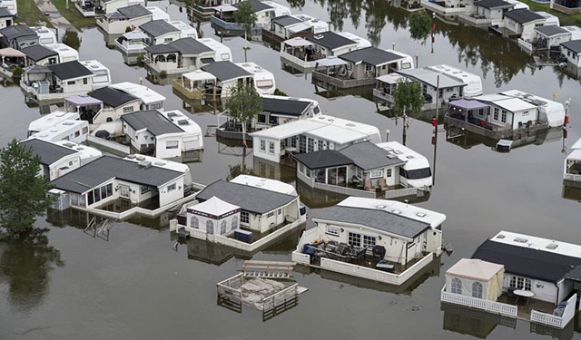 Swollen rivers continue to rise in Norway