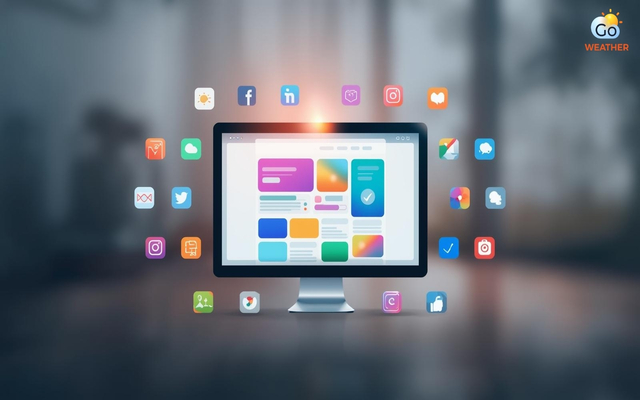 Too many widgets compete for attention