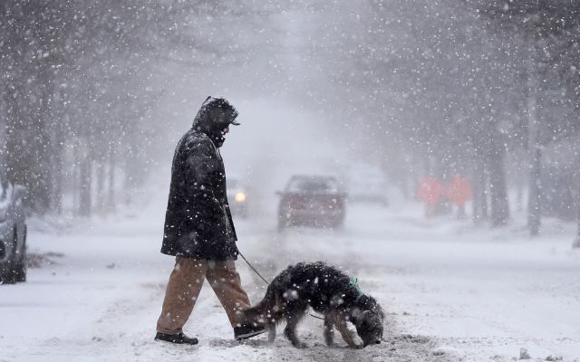 Multiple deaths were reported as snow hit the mid-Atlantic region