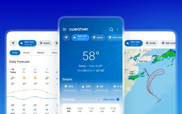  1Weather app