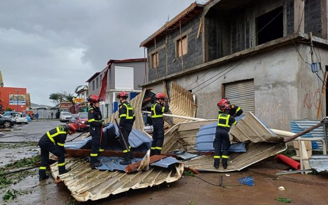 France rushes aid to Mayotte, devastated by Cyclone Chido