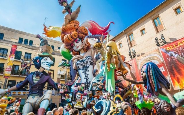  Fallas in Spain