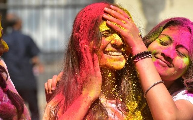  Holi festival in India