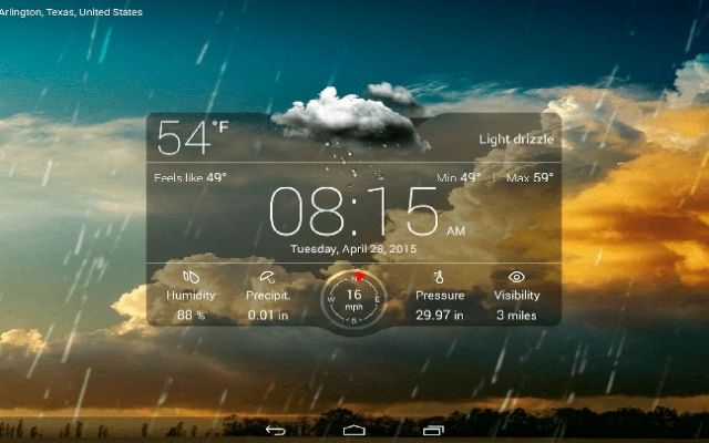  ASUS Weather app