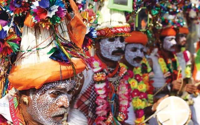 The Kavant, or Kawant, Gher Festival is a rural harvest festival in Gujarat