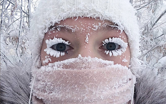  There are about 500 inhabitants in Oymyakon