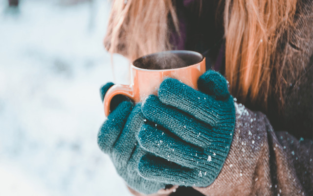  You should drink hot beverages in winter