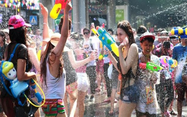  Songkran in Thailand is a big festival