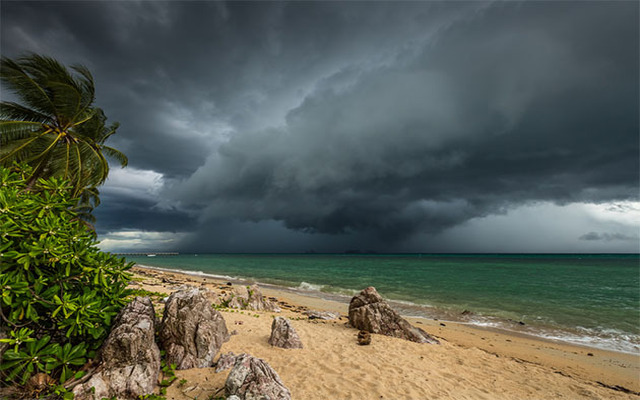 Typhoons often occur in the Pacific in August and September