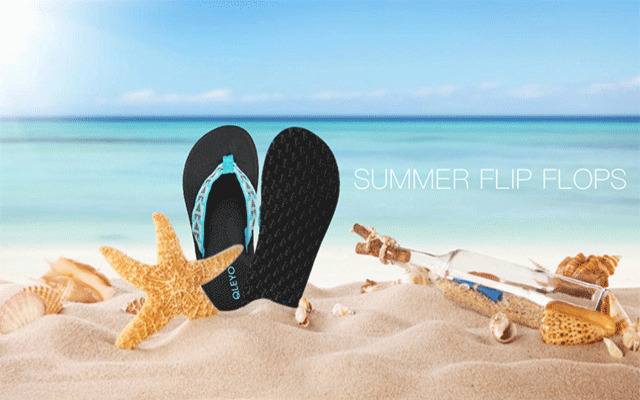  Most flip-flops have minimalist designs