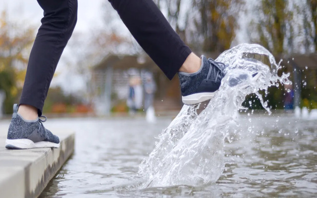  Go for water repellent shoes