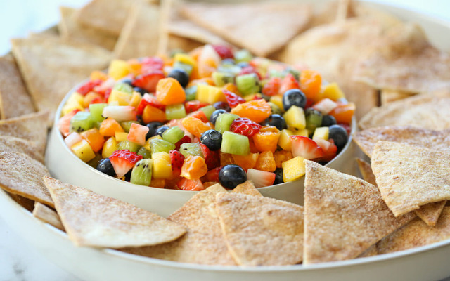  Fruit salsas