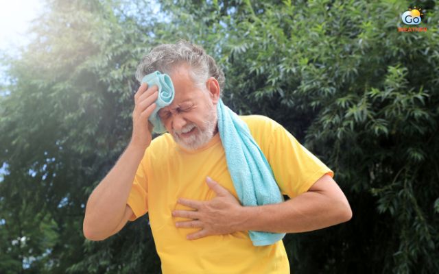 Heart stroke is among diseases in summer and rainy season