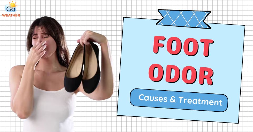  What helps get rid of foot odor?