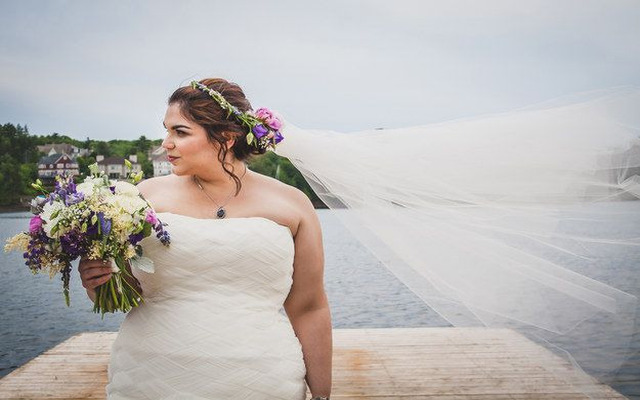  Choose a wedding dress for a fat bride