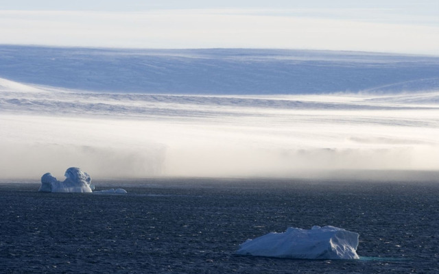  The katabatic winds in Antarctica