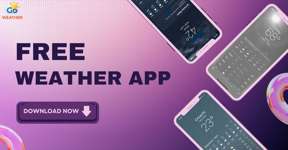  What is the best free app for weather?