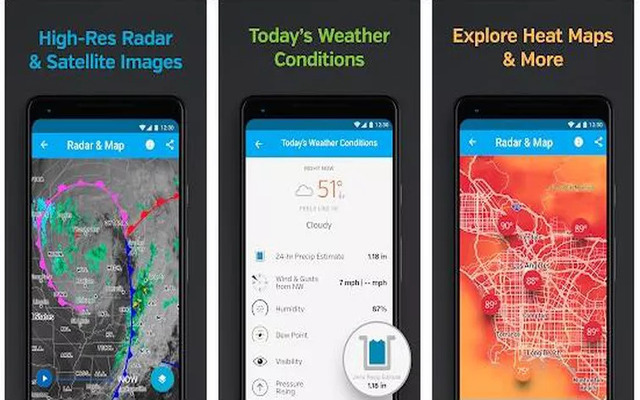  The Weather Underground app