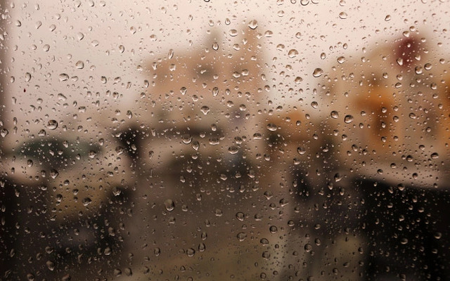  Raindrops on window