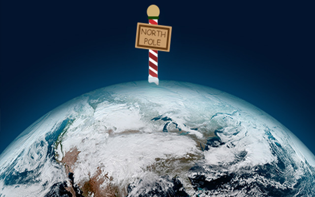  The Geographic North Pole is the northernmost point on Earth