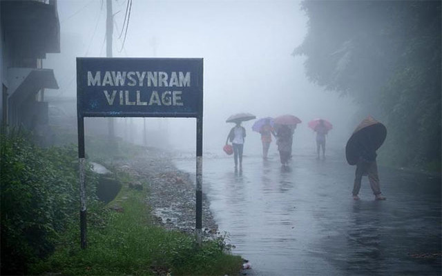 Mawsynram is the place with the most rain in the world