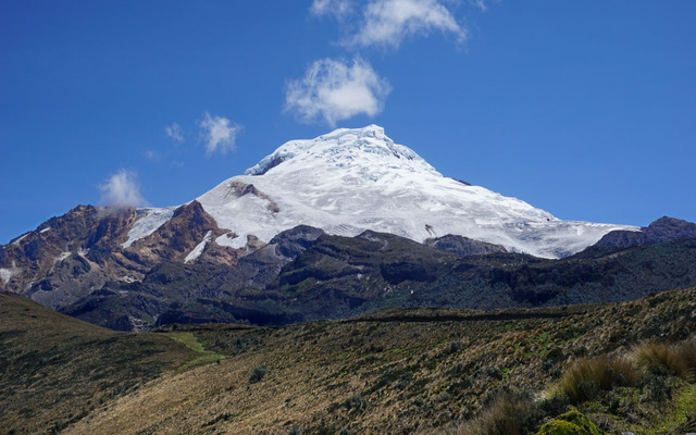  Volcan Cayambe in Ecuador