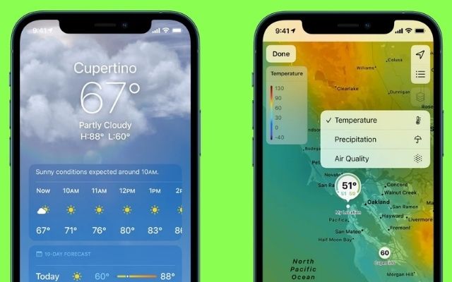  Apple’s Weather App 