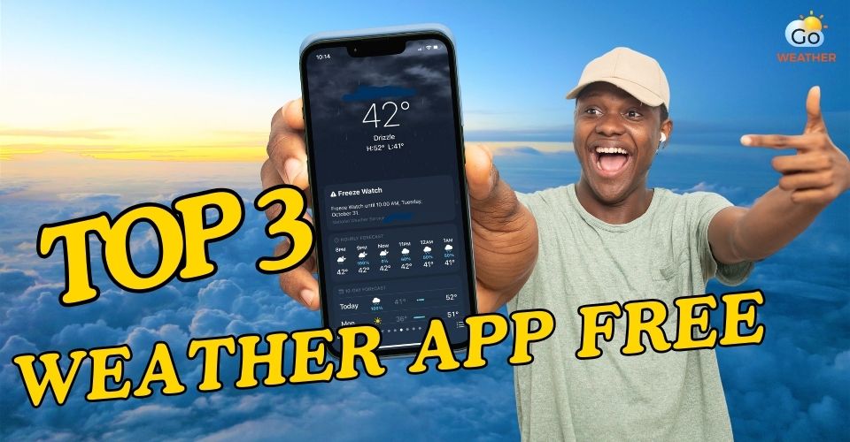  What is the most accurate free weather app?