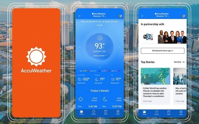  Accuweather app