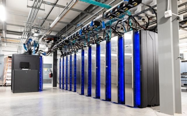  Supercomputers are set up for weather prediction