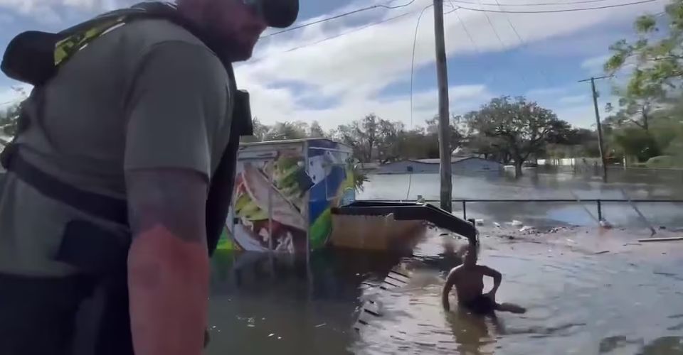 Hurricane Milton rescues saves a lonely child