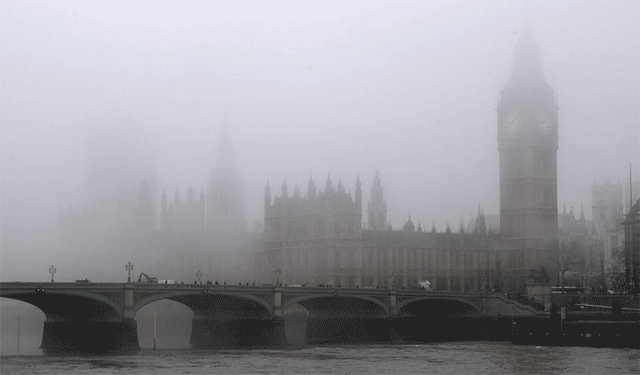 London weather: Bizarre 6 days of non-stop mist are forecasted by BBC