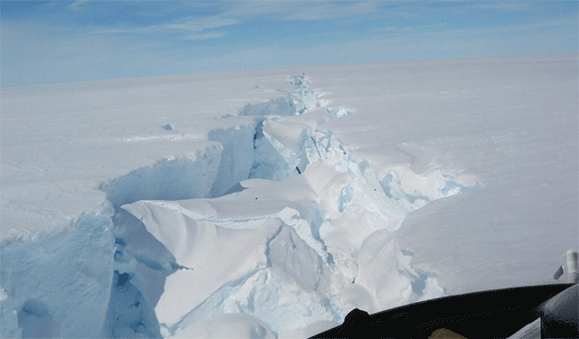 Amazed! Massive Iceberg Breaks off Ice shelf in Antarctica