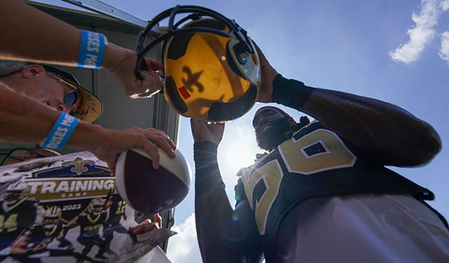 Saints Shorten Outdoor Practice Sections Due To Hot Weather