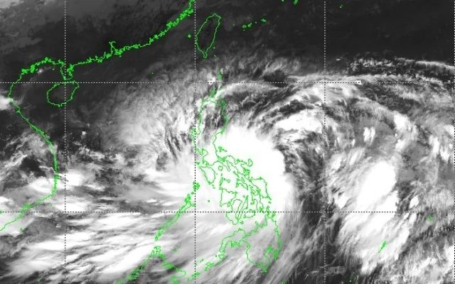 Tropical Storm Trami Tracks Toward the Main Island of the Philippines