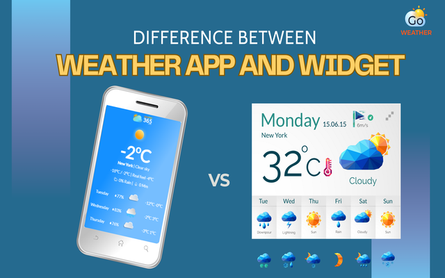 Difference Between Weather App And Widget: Which Works Better In Practice?