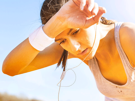 Tips for exercising in hot weather