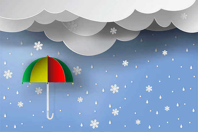 Different types of precipitation and how they form