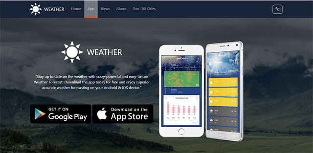 check weather online