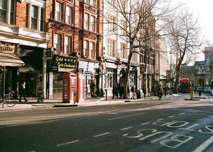 A warm winter day in London